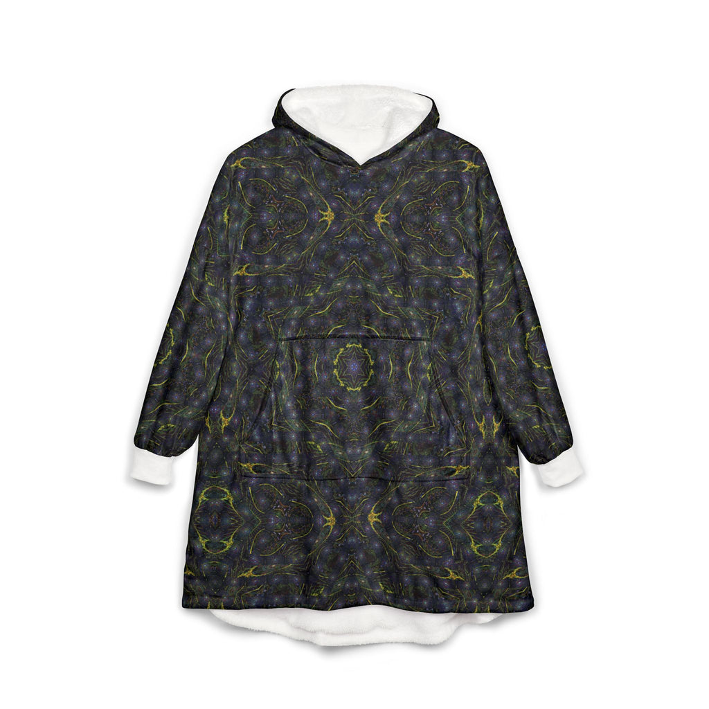 Unisex Hooded Blanket - P5 Kaleidoscopic No. 8
