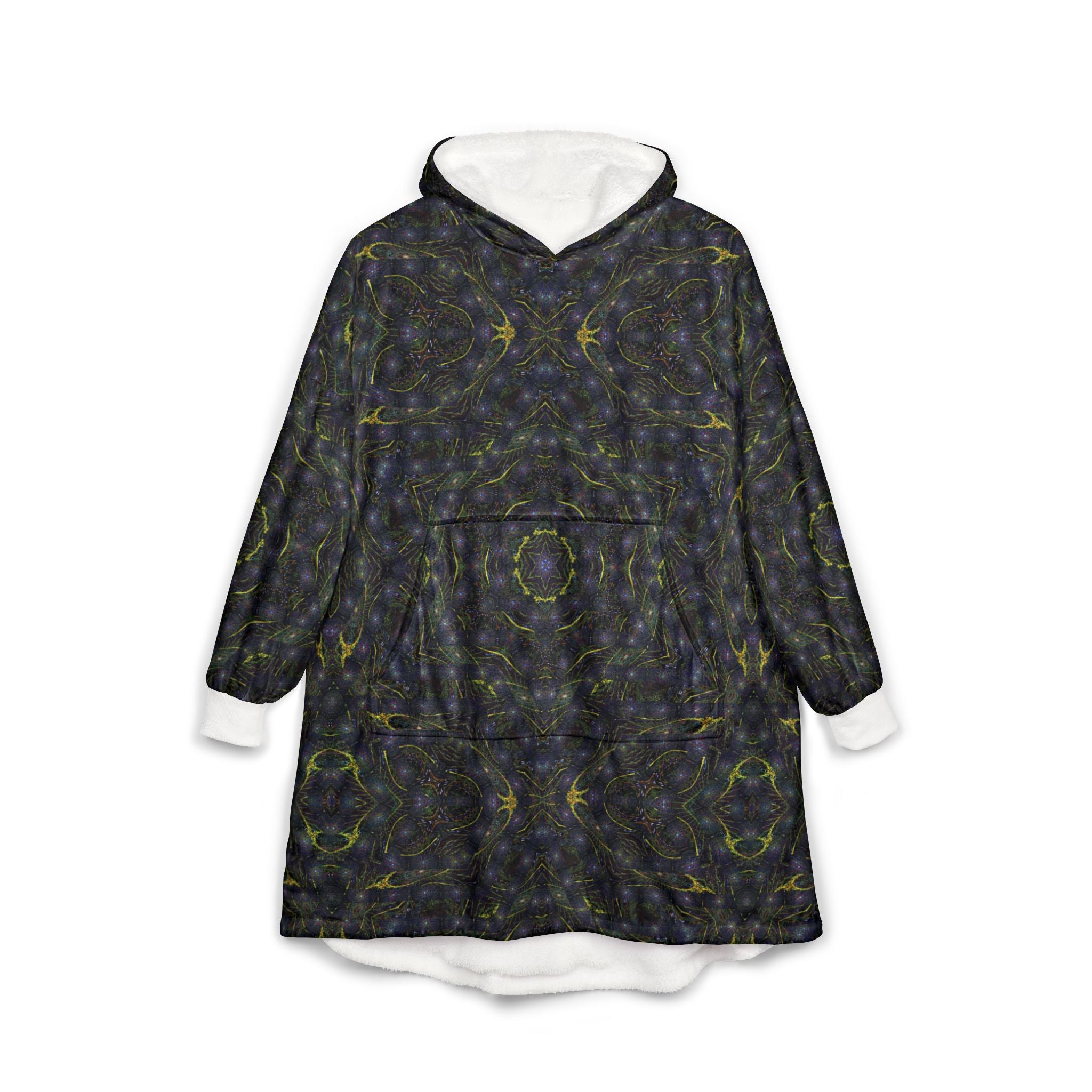 Unisex Hooded Blanket - P5 Kaleidoscopic No. 8