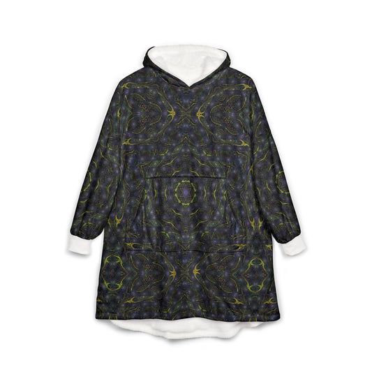 Unisex Hooded Blanket - Kaleidoscope P5 No. 8
