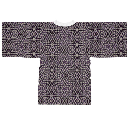 Long Sleeve Kimono Robe - P5 Kaleidoscopic No.24
