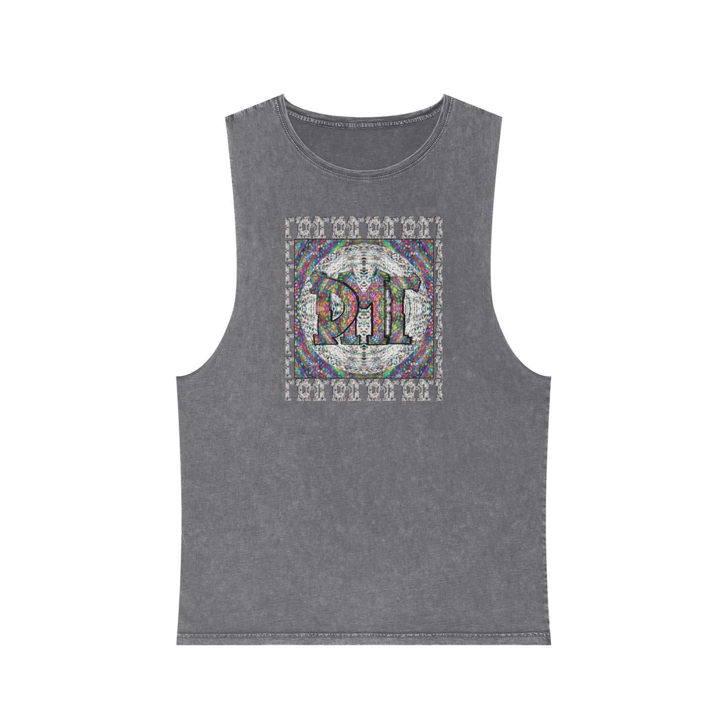 Unisex Stonewash Tank Top - DMT Scribe No.4
