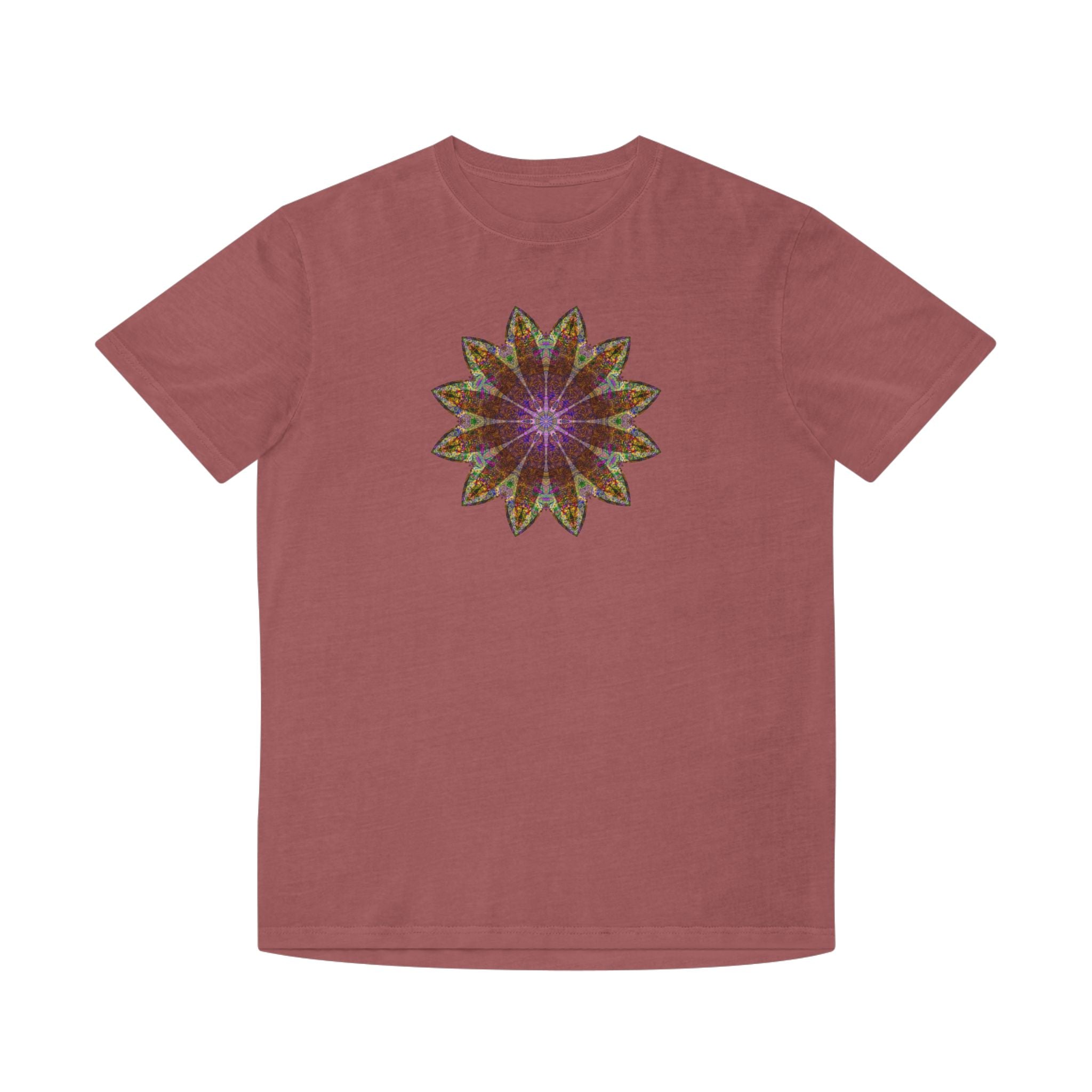 Unisex Faded Shirt - Love Light Mandalas No.13