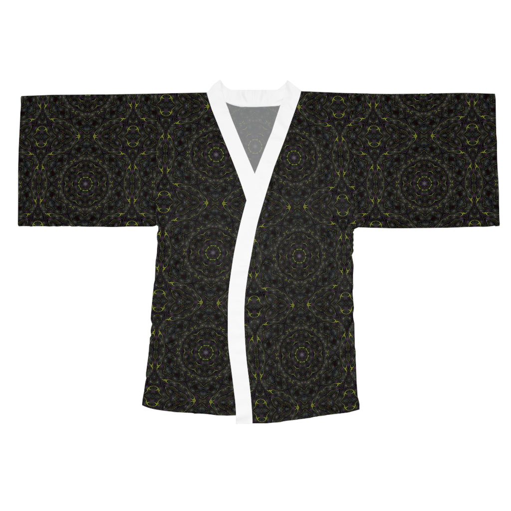 Long Sleeve Kimono Robe - P5 Kaleidoscopic No.17