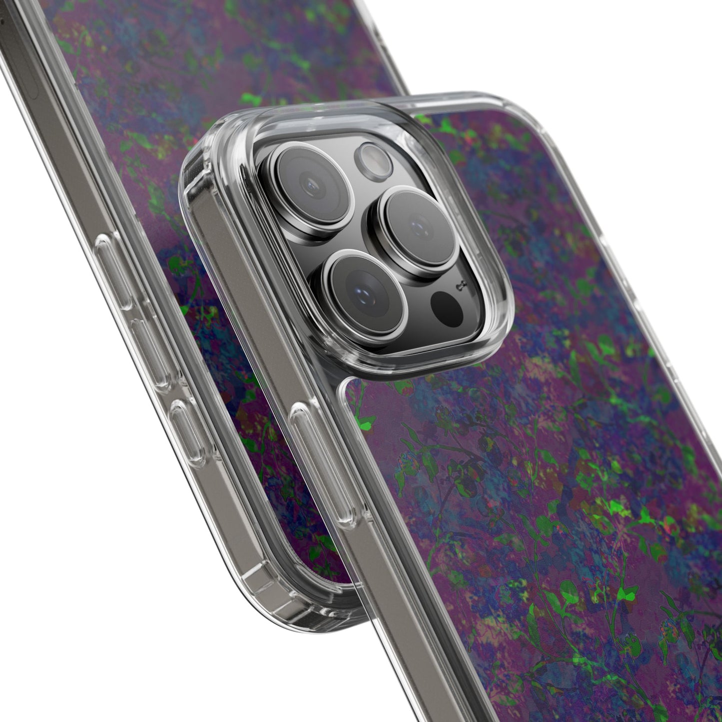 iPhone 16 Clear Case – Hidden Weave Series V3 No.23