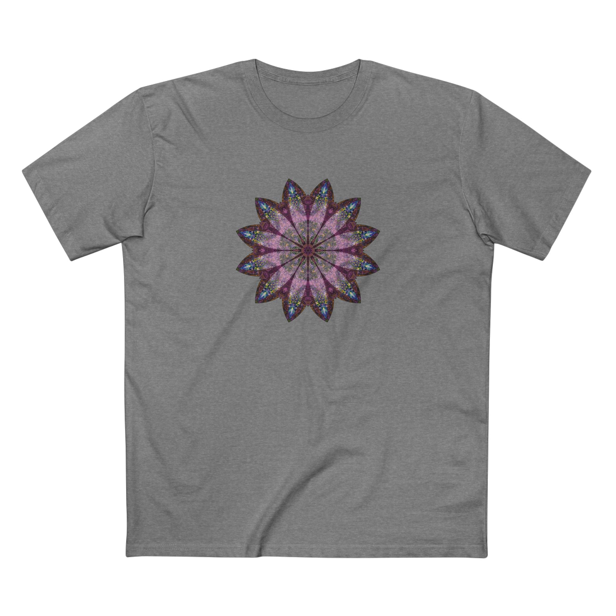 Men's Staple Tee - Love Light Mandalas No.19