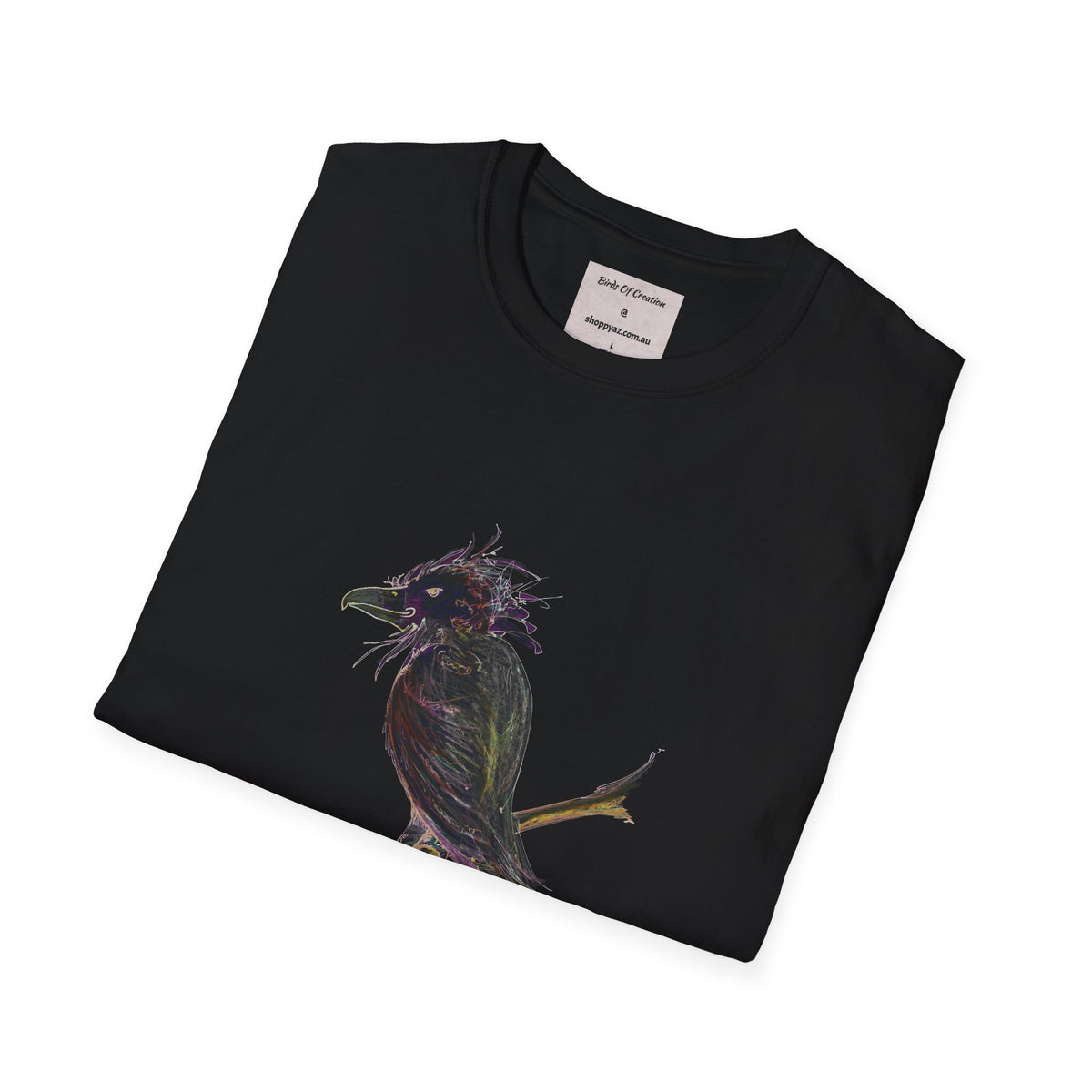 Unisex Softstyle T-Shirt - Birds Of Creation No.1