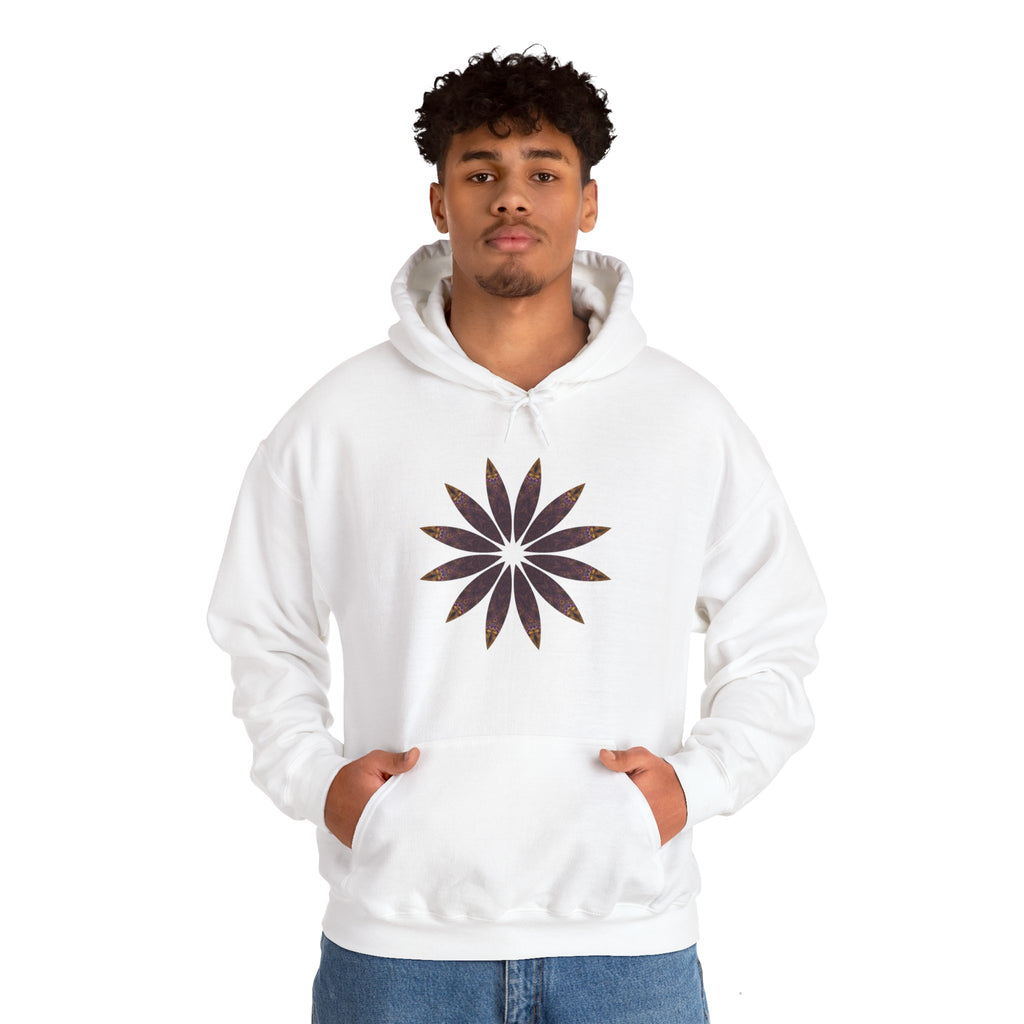Unisex Heavy Blend™ Hooded Sweatshirt - Love Light Mandalas No.2