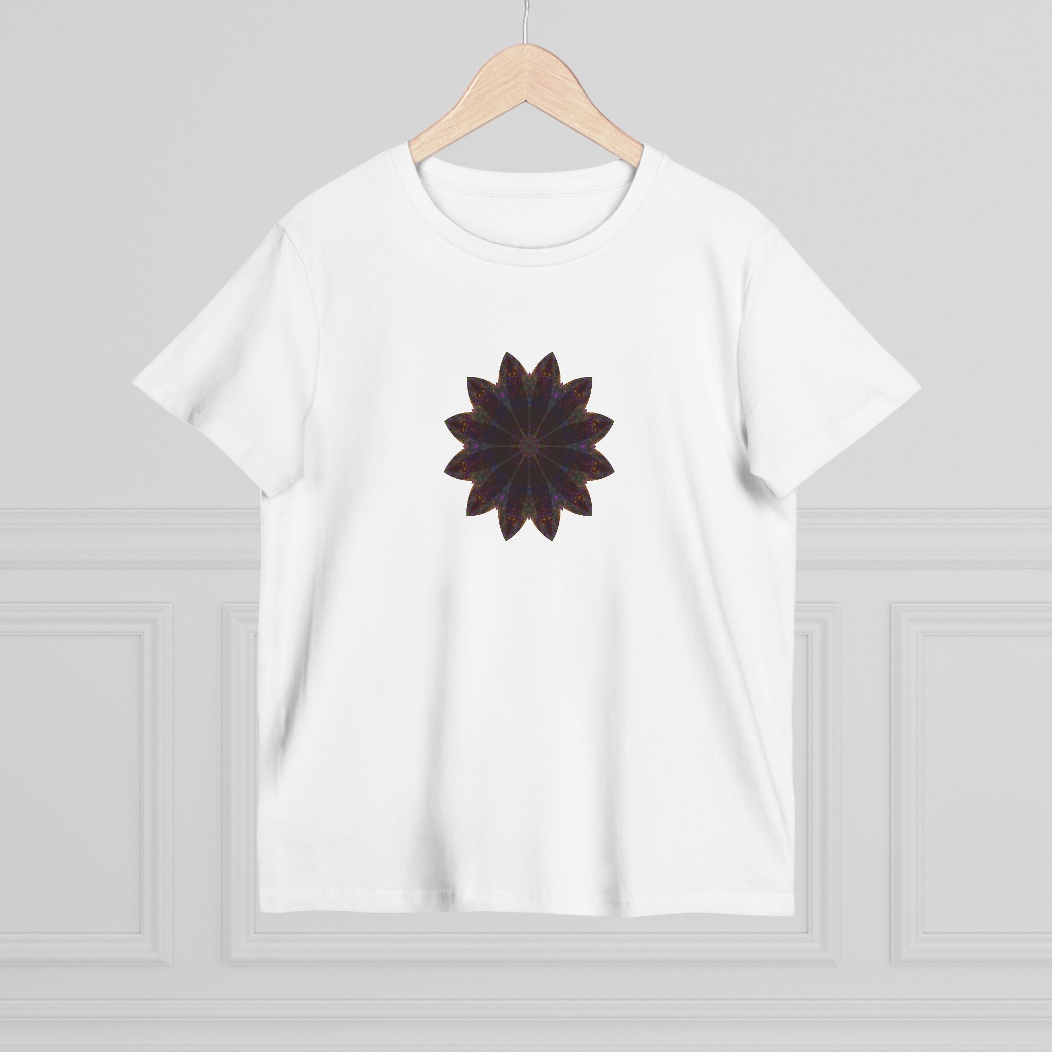Women’s Maple Tee - Love Light Mandalas No.10