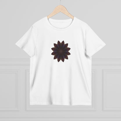 Women’s Maple Tee - Love Light Mandalas No.10