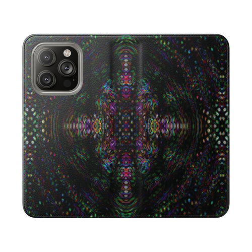 iPhone 14 Flip Case - DMT Scribe Tiles No.2