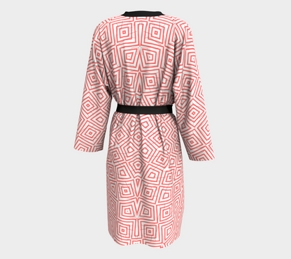 Silk Peignoir - Negligence Series No.1 Red