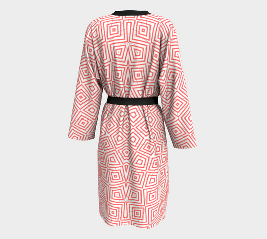 Silk Peignoir - Negligence Series No.1 Red