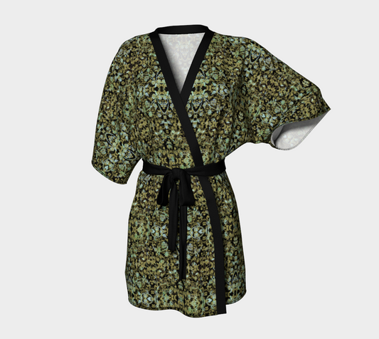 Silk Kimono Robe - Hidden Weave No.4