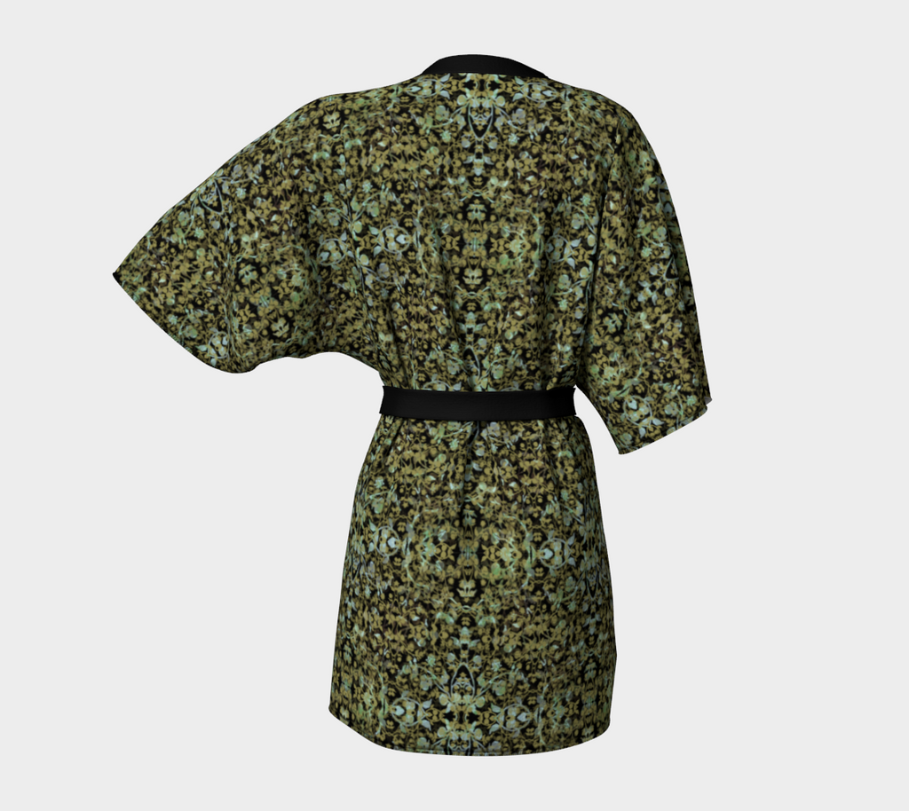 Silk Kimono Robe - Hidden Weave No.4